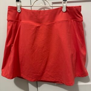 Lole Pull On Active Skort in Coral Size Large Women’s